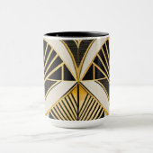 ヴィンテージマグ「ゴールデンアールデコ」 マグカップ (中央)