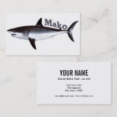 ヴィンテージマコシャーク 名刺 (正面/裏面)