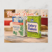 ヴィンテージマコーミックスパイスのティンス ポストカード (正面)