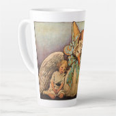 ヴィンテージマザーグースコドラージェシー・ウィルコックス・スミス カフェラテマグ (左アングル)