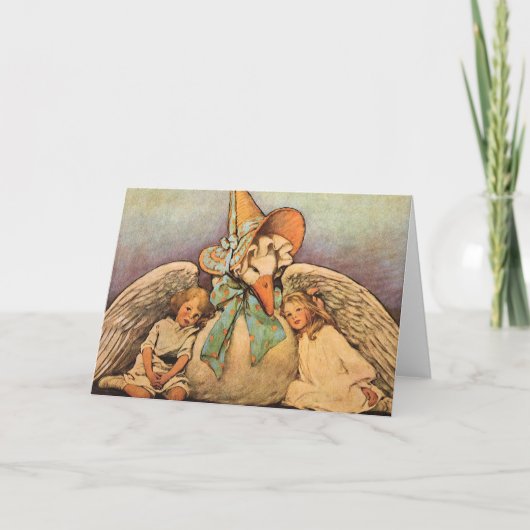 ヴィンテージマザーグースコドラージェシー・ウィルコックス・スミス カード (正面)