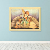 ヴィンテージマザーグースコドラージェシー・ウィルコックス・スミス キャンバスプリント (インサイチュ (ウッドフロア))