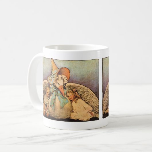 ヴィンテージマザーグースコドラージェシー・ウィルコックス・スミス コーヒーマグカップ (正面左)