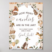 ヴィンテージマザーグースベイビーシャワーキャンディゲー ポスター (正面)