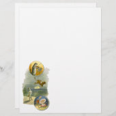 ヴィンテージマザーグース子供部屋ライムヘイディドル (正面/裏面)