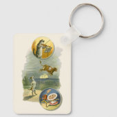 ヴィンテージマザーグース子供部屋ライムヘイディドル キーホルダー (裏面)