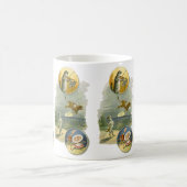 ヴィンテージマザーグース子供部屋ライムヘイディドル コーヒーマグカップ (中央)