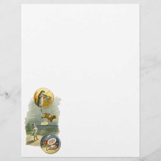 ヴィンテージマザーグース子供部屋ライムヘイディドル チラシ (正面)