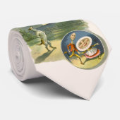 ヴィンテージマザーグース子供部屋ライムヘイディドル ネクタイ (ロール)