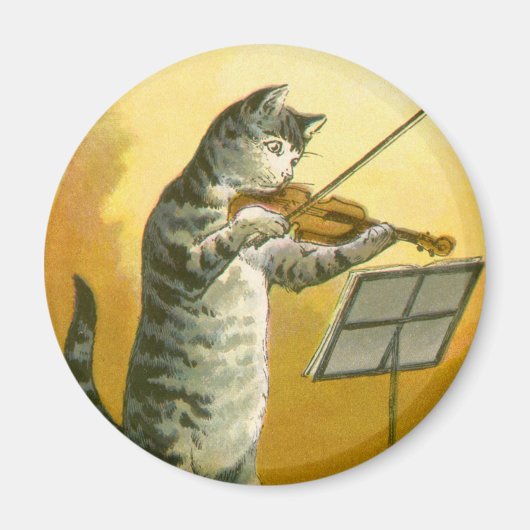 ヴィンテージマザーグース子供部屋ライムヘイディドル マグネット (正面)