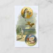 ヴィンテージマザーグース子供部屋ライムヘイディドル 名刺 (裏面)