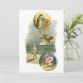 ヴィンテージマザーグース子供部屋ライムヘイディドル 招待状 (スタンド正面)