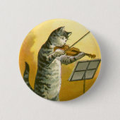 ヴィンテージマザーグース子供部屋ライムヘイディドル 缶バッジ (正面)