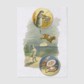 ヴィンテージマザーグース子供部屋ライムヘイディドル 薄葉紙 (正面)