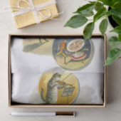 ヴィンテージマザーグース子供部屋ライムヘイディドル 薄葉紙 (ギフト)