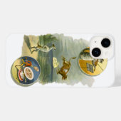 ヴィンテージマザーグース子供部屋ライムヘイディドル Case-Mate iPhoneケース (裏面 (横))