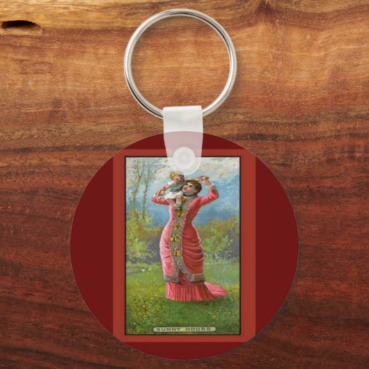 ヴィンテージマザーズデイサニーアワー キーホルダー (正面)