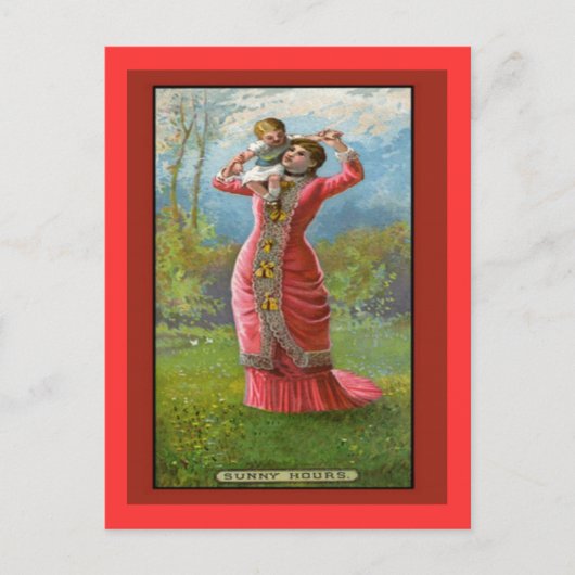 ヴィンテージマザーズデイサニーアワー ポストカード (正面)