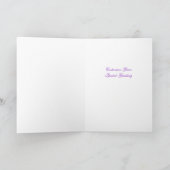 ヴィンテージマザーデイカード カード (内部)