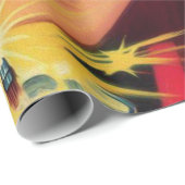 ヴィンテージマジシャンのピン留め ラッピングペーパー (ロールコーナー)