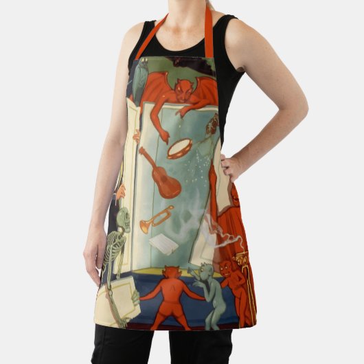 ヴィンテージマジシャン素晴らしカーター魔法法 エプロン (インサイチュ)