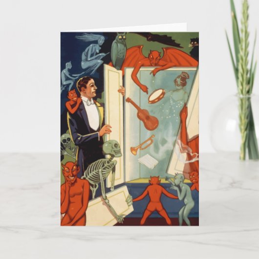 ヴィンテージマジシャン素晴らしカーター魔法法 カード (正面)