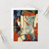 ヴィンテージマジシャン素晴らしカーター魔法法 カード (正面/裏面インサイチュ)