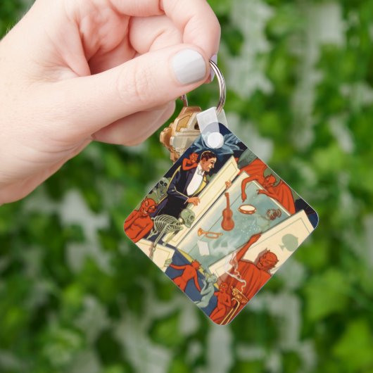 ヴィンテージマジシャン素晴らしカーター魔法法 キーホルダー (手)