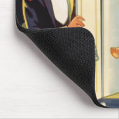 ヴィンテージマジシャン素晴らしカーター魔法法 マウスパッド (コーナー)