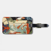 ヴィンテージマジシャン素晴らしカーター魔法法 ラゲッジタグ (裏面横)