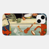 ヴィンテージマジシャン素晴らしカーター魔法法 Case-Mate iPhoneケース (裏面 (横))