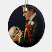 ヴィンテージマジシャン、サーストンホールディングアヒトスカル セラミックオーナメント (左)