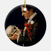 ヴィンテージマジシャン、サーストンホールディングアヒトスカル セラミックオーナメント (裏面)