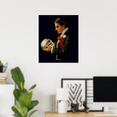 ヴィンテージマジシャン、サーストンホールディングアヒトスカル ポスター (ホームオフィス)