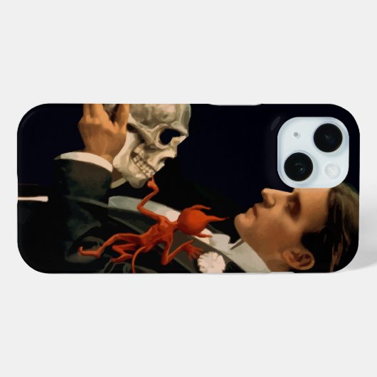 ヴィンテージマジシャン、サーストンホールディングアヒトスカル Case-Mate iPhoneケース (裏面 (横))