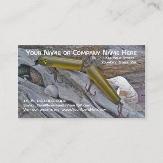 ヴィンテージマスタールアジョイントウナギ塩水栓 名刺 (正面)