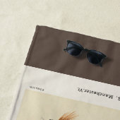 ヴィンテージマス羽 ビーチタオル (インサイチュ)