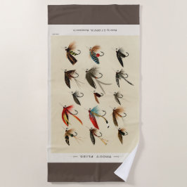 ヴィンテージマス羽 ビーチタオル