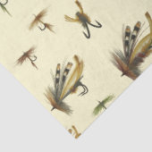 ヴィンテージマス飛び釣りテーマ模様 薄葉紙 (詳細)