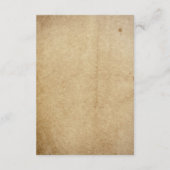 ヴィンテージマソンジャー結婚式の出欠確認カード 出欠カード (裏面)