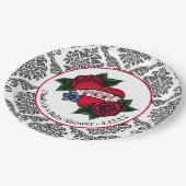 ヴィンテージマタトゥー紙プレート ペーパープレート (アングル)