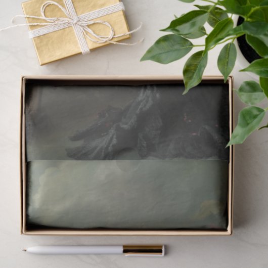 ヴィンテージマダムフルーア標準プードルデコページ 薄葉紙 (ギフト)