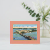 ヴィンテージマッカーサーコーズウェイマイアミ&マイアミビーチ ポストカード (スタンド正面)