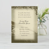 ヴィンテージマッキナックブリッジ結婚式招待状 招待状 (スタンド正面)