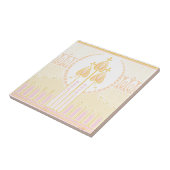 ヴィンテージマッキントシュインスパイアバラフリーズ タイル (側面)