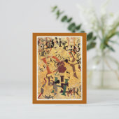 ヴィンテージマックスフィールドパリシュ'アルファベット' ポストカード (スタンド正面)