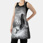 ヴィンテージマッコウクジラの漂白、海洋生物 エプロン (インサイチュ)