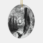 ヴィンテージマッコウクジラの漂白、海洋生物 セラミックオーナメント (右)