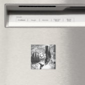 ヴィンテージマッコウクジラの漂白、海洋生物 マグネット (インサイチュ (食洗機))