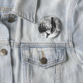 ヴィンテージマッコウクジラの漂白、海洋生物 缶バッジ (インサイチュ)